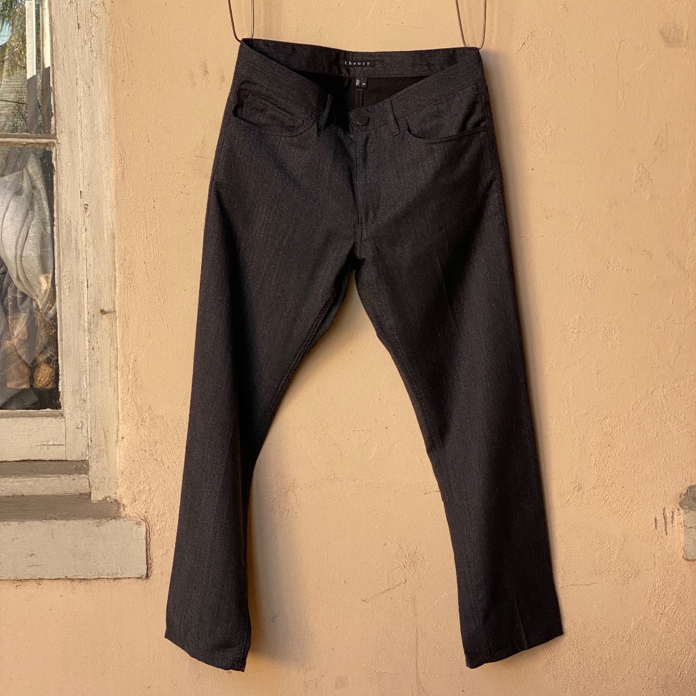 Theory 5-Pocket Wool Pants Size 30
